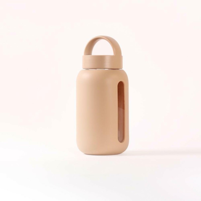 Bink - Szklana butelka na wodę Mini Bottle 500ml - sand