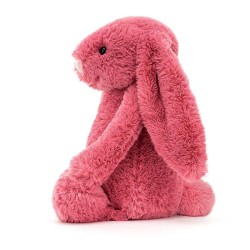 Jellycat - Przytulanka Bashful Królik 18cm - Wiśniowy