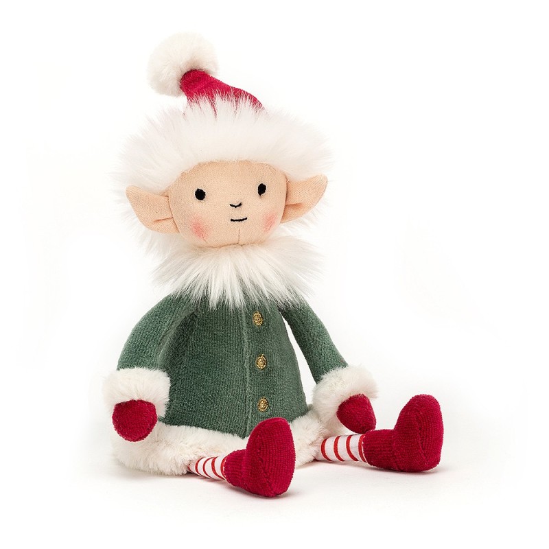 Jellycat - Przytulanka Leffy Elf 23x7cm