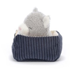 Jellycat - Przytulanka Napping Nipper Kot w legowisku 10x14cm