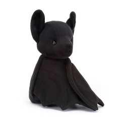 Jellycat - Przytulanka Nietoperz 16cm - Czarny - Halloween