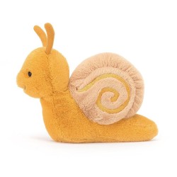 Jellycat - Przytulanka Ślimak 12cm - Szafranowy