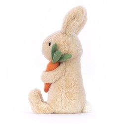 Jellycat - Przytulanka Wesoły króliczek z marchewką 15cm