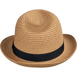 Liewood - Kapelusz fedora Doro - Brown/black mix