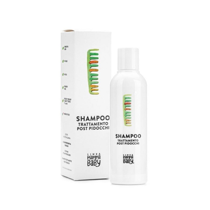 Linea MammaBaby - Szampon leczniczy przeciw wszawicy 200 ml Paolino