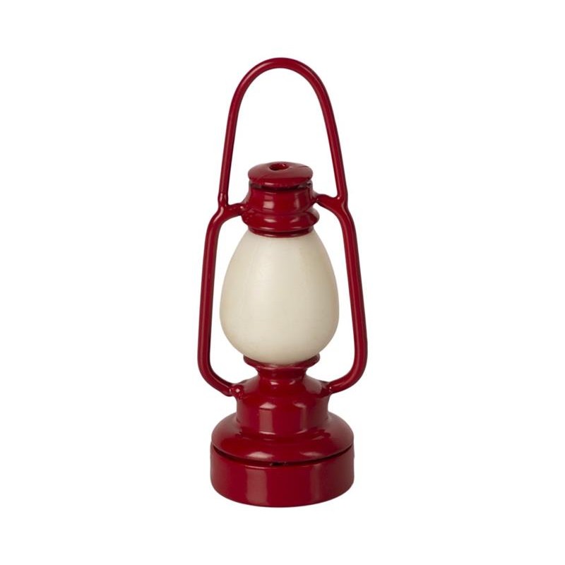 Maileg - Akcesoria - Lampka vintage - Red