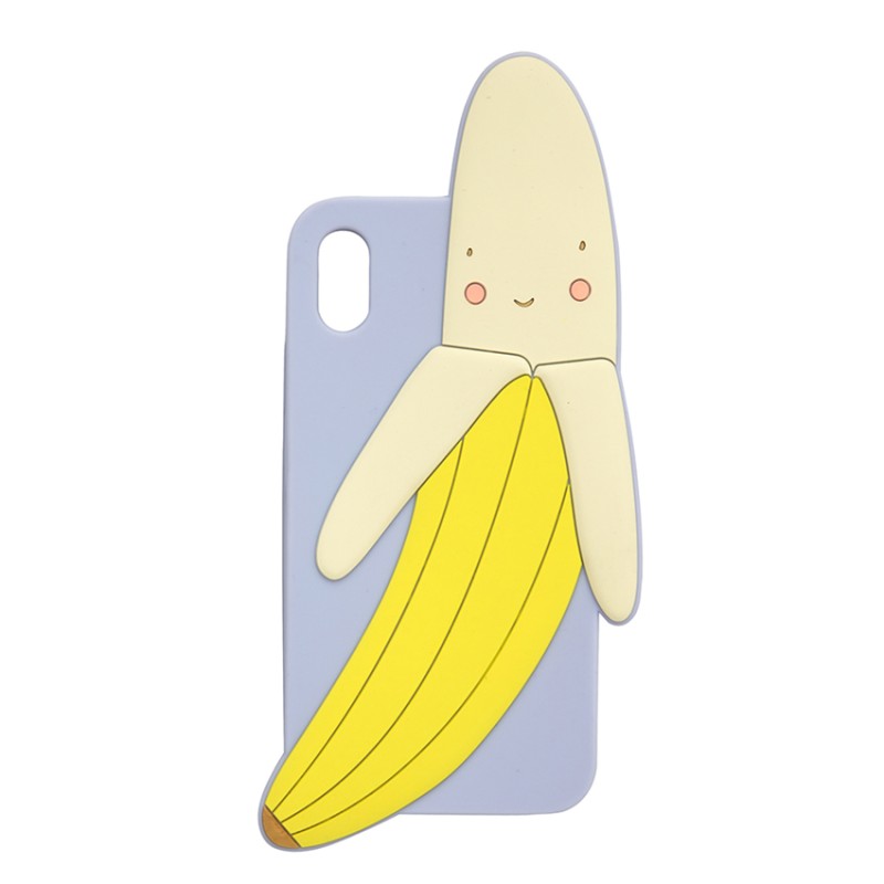 Meri Meri - Etui na iPhone (X/XS) - banan