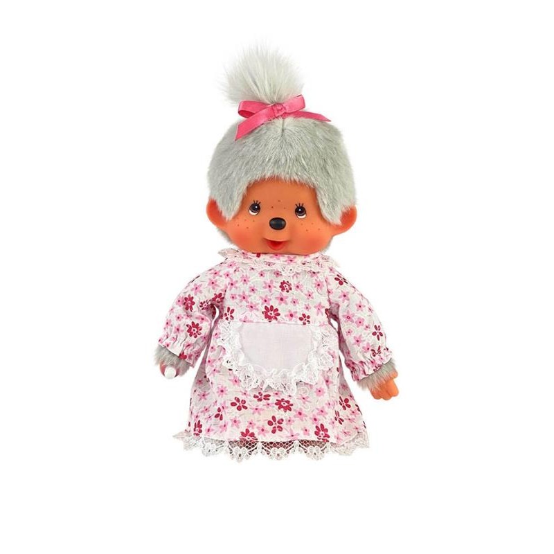 Monchhichi - Pluszowa małpka Babcia, 20cm