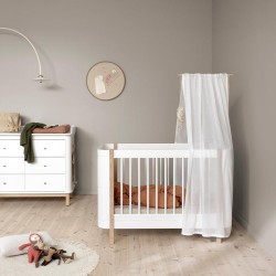 Oliver Furniture - Baldachim do łóżeczka Mini+ - White