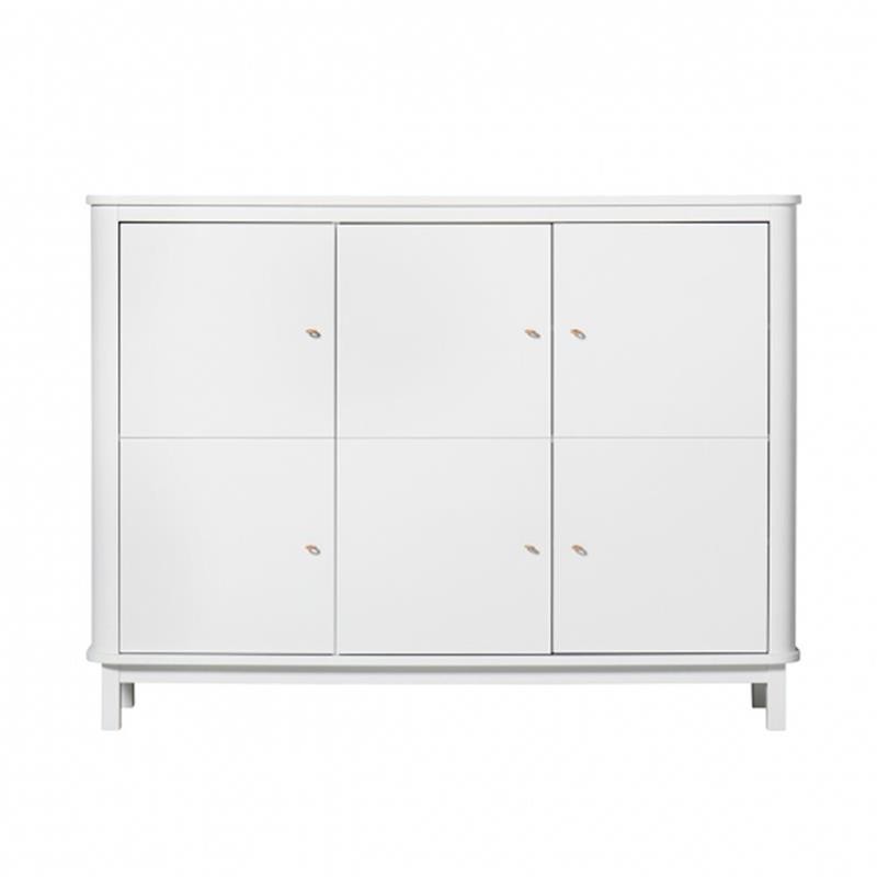 Oliver Furniture - Komoda 3-drzwiowa - white