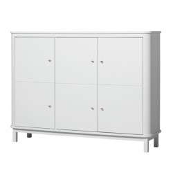 Oliver Furniture - Komoda 3-drzwiowa - white