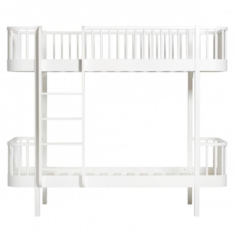 Oliver Furniture - Łóżko Wood Bunk - white