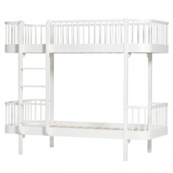 Oliver Furniture - Łóżko Wood Bunk - white