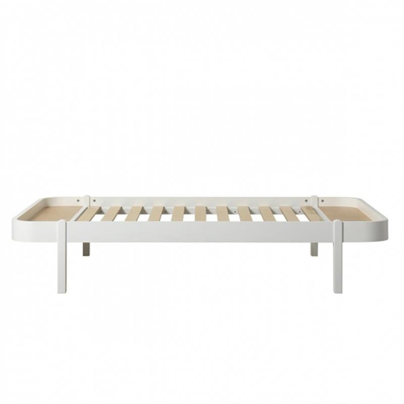 Oliver Furniture - Łóżko Wood Lounger 120cm - white