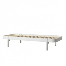 Oliver Furniture - Łóżko Wood Lounger 90cm - white