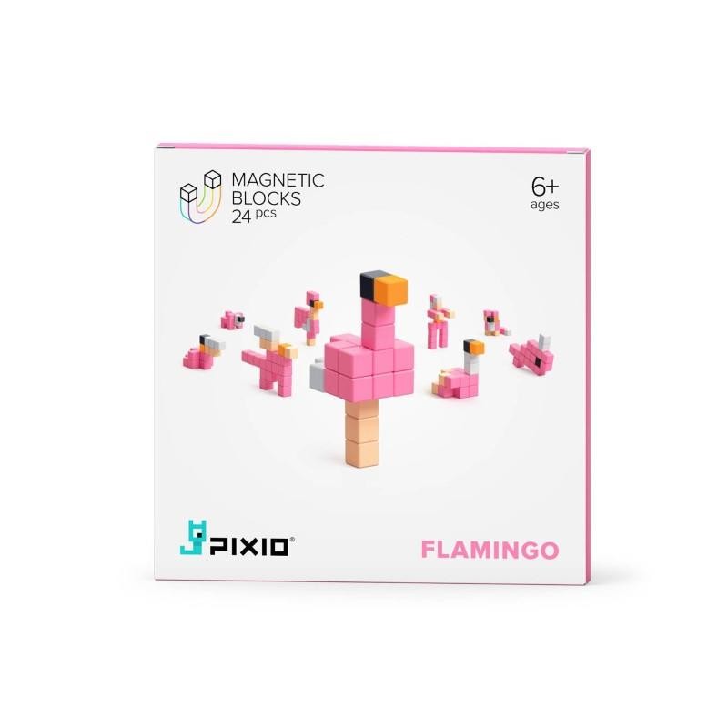 Pixio - Klocki magnetyczne Flamingo 24