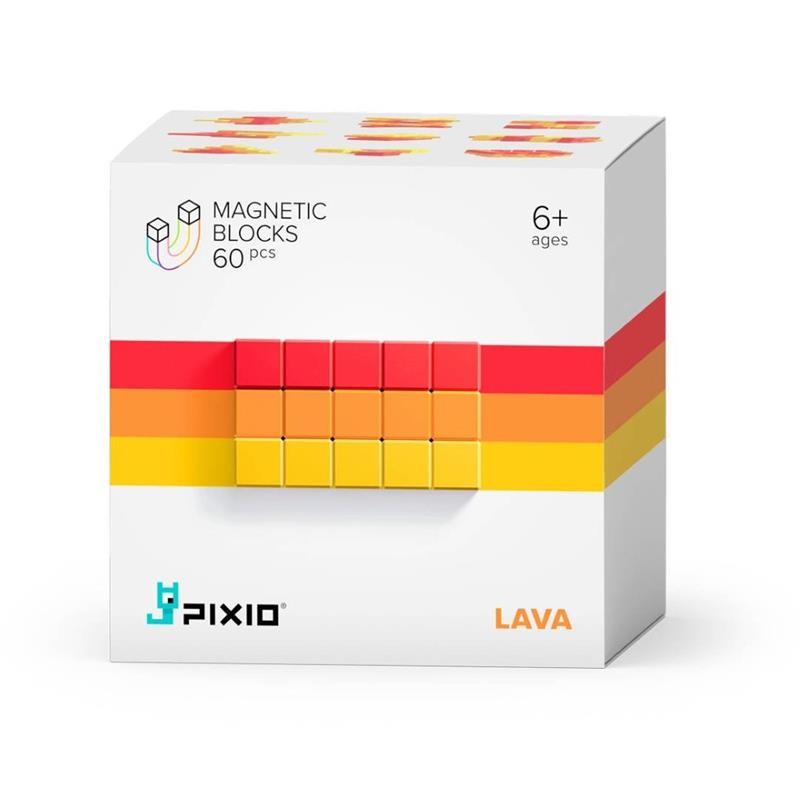 Pixio - Klocki magnetyczne Lava 60