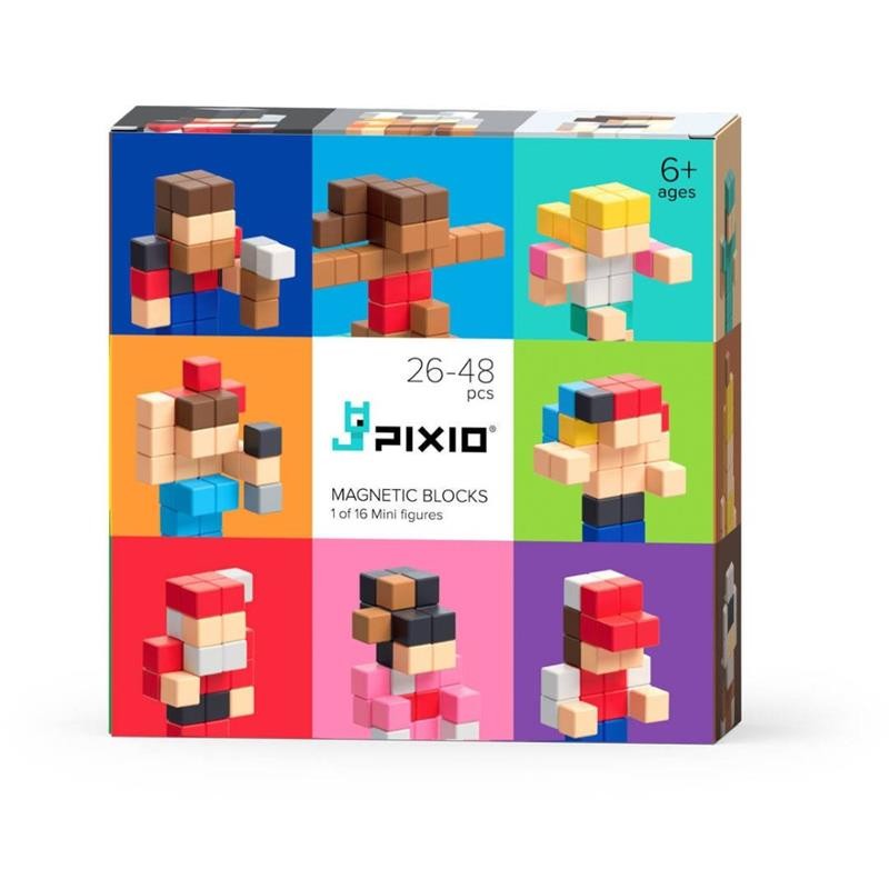 Pixio - Klocki magnetyczne Mini Figures 26-48