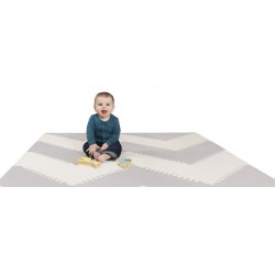 Skip Hop - Mata piankowa Playspot GEO - Grey/Cream