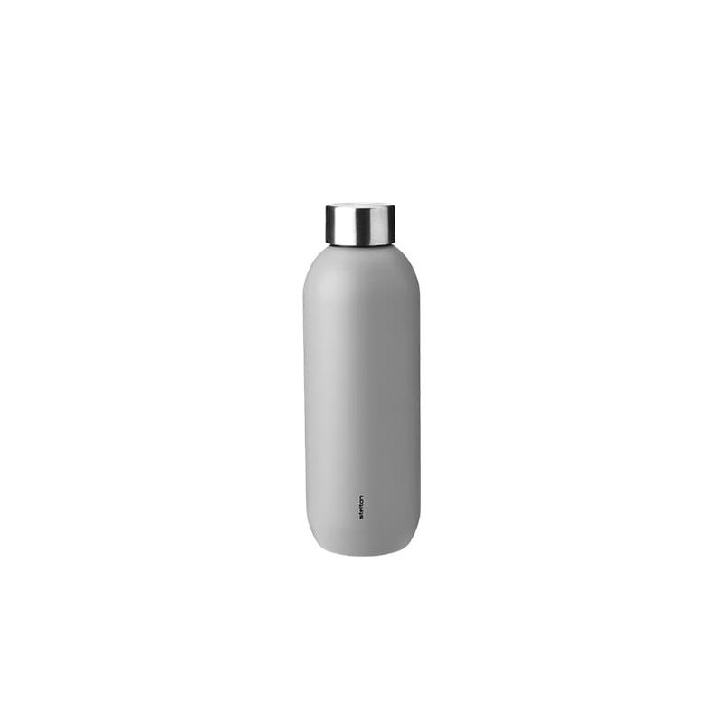 Stelton - Butelka termiczna Keep Cool - Light Grey, 0,6L