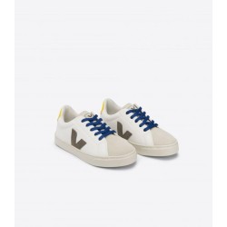 Veja - Sneakersy Esplar Laces Chromefree Leather - White Moonrock Tonic