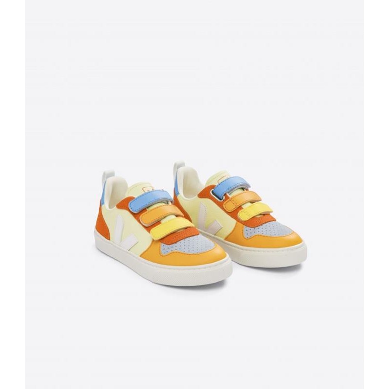 Veja - Sneakersy V-10 Chromefree Leather - Multico-Sun