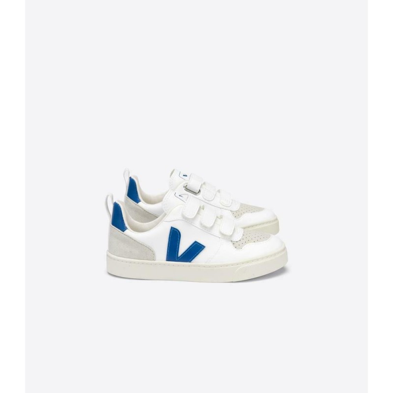 Veja - Sneakersy V-10 CWL - White/Indigo