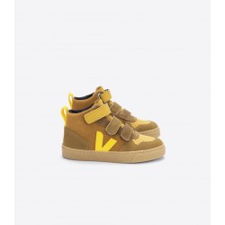 Veja - Sneakersy V-10 Mid Suede - Multico-Camel Tonic