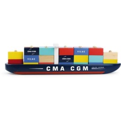 Vilac - Drewniany kontenerowiec CMA CGM