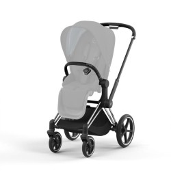 Cybex - Priam 4.0 rama w zestawie ze stelażem siedziska - Chrome Black