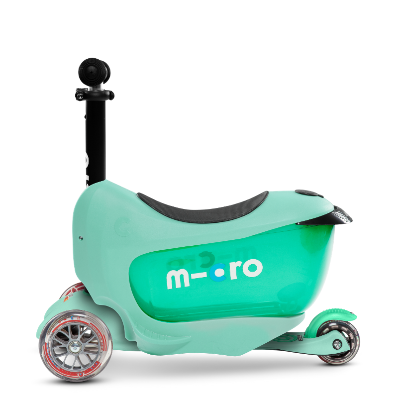 Micro - Trójkołowa hulajnoga/jeździk Mini2Go Deluxe Plus Mint