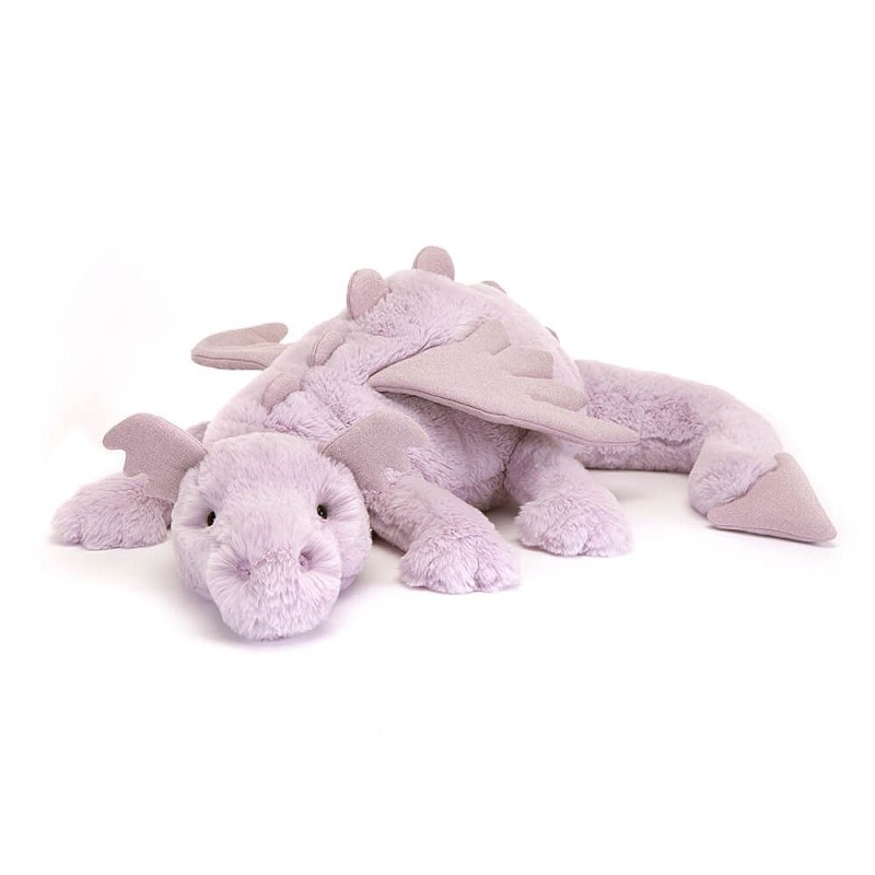 Jellycat - Przytulanka Smok Lawendowy 66cm