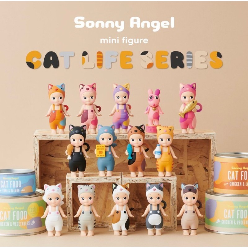 Sonny Angel - Mini laleczka - Cat's Life