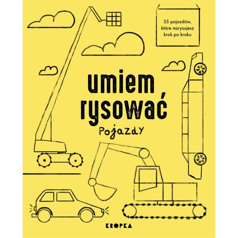 Książka - Umiem rysować pojazdy