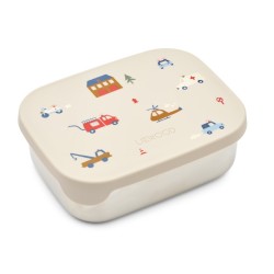 Liewood - Lunchbox z przegródkami Arthur - Emergency vehicle/Sandy