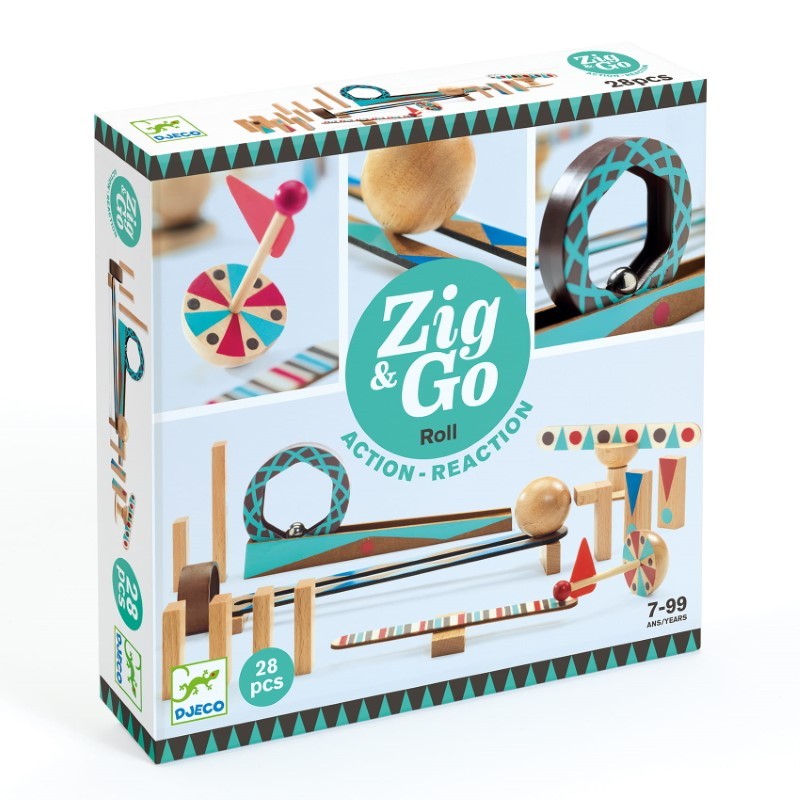 Djeco - Zestaw Zig & Go, 28el.