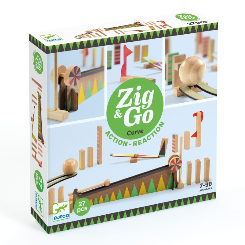 Djeco - Zestaw Zig & Go, 27el.