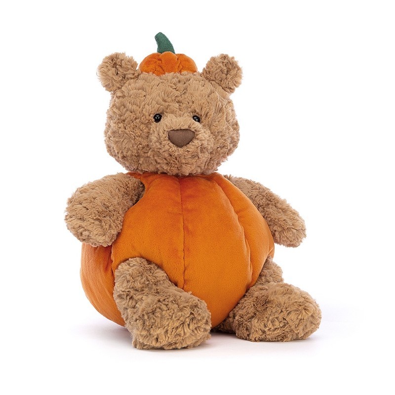 Jellycat - Przytulanka Miś Bartłomiej Dynia 35cm - Halloween