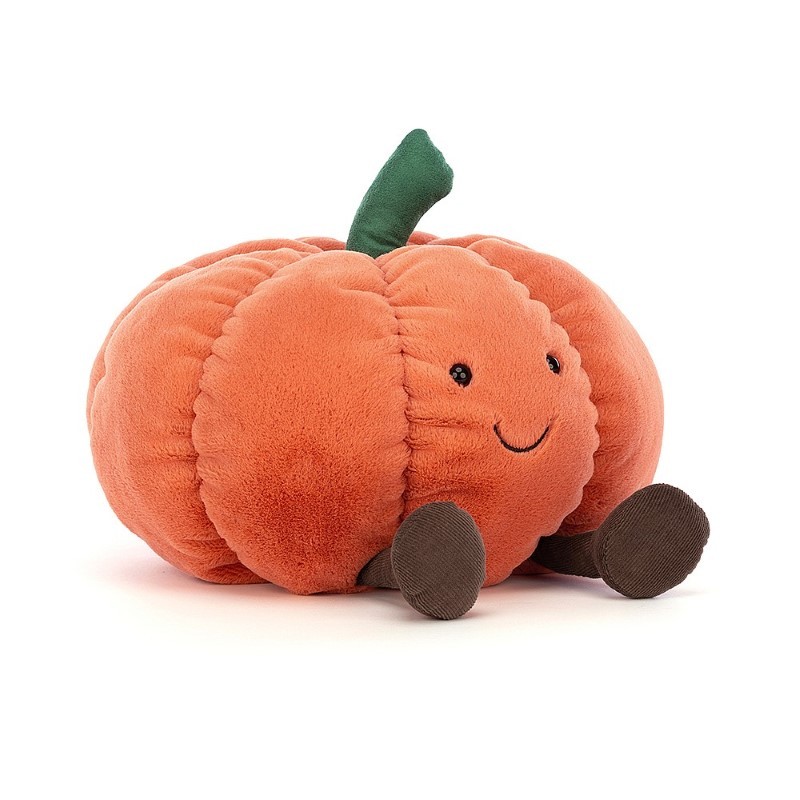 Jellycat - Przytulanka Zabawna dynia 23cm - Halloween