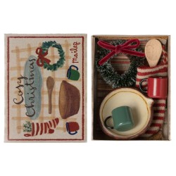 Maileg - Dekoracja bożonarodzeniowa, zestaw świąteczny Cosy Christmas Set