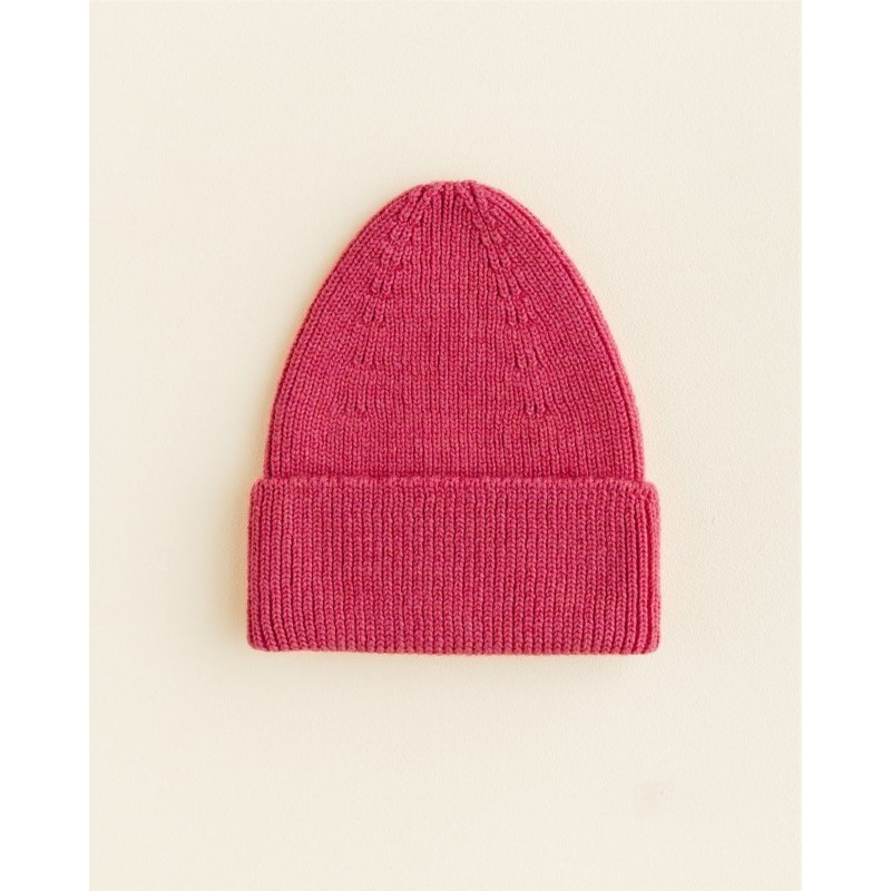 Hvid - Całoroczna czapka z wełny merino Fonzie Beanie - lollipop