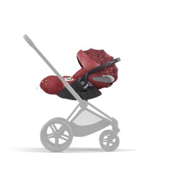 Cybex - Fotelik samochody dla niemowląt Cloud T i-Size - Rosenrot Red | dark red