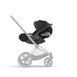 Cybex - Fotelik samochody dla niemowląt Cloud T i-Size Plus - Sepia Black | black