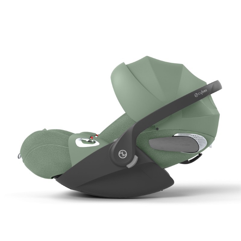 Cybex - Fotelik samochody dla niemowląt Cloud T i-Size Plus - Leaf Green | dark green