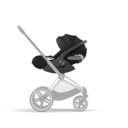 Cybex - Fotelik samochody dla niemowląt Cloud T i-Size - Sepia Black | black