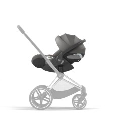 Cybex - Fotelik samochody dla niemowląt Cloud T i-Size - Mirage Grey | dark grey