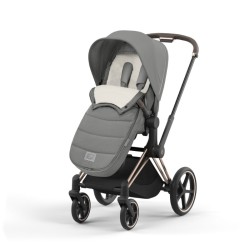 Cybex - Wodoodporny śpiworek do wózka Platinum - Mirage Grey | dark grey