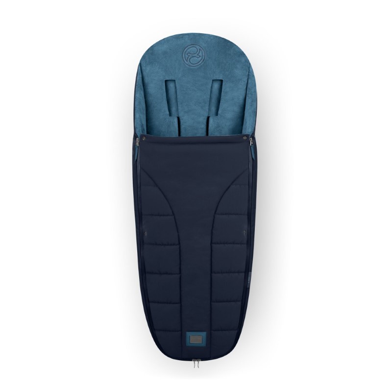 Cybex - Wodoodporny śpiworek do wózka Platinum - Nautical Blue | navy blue