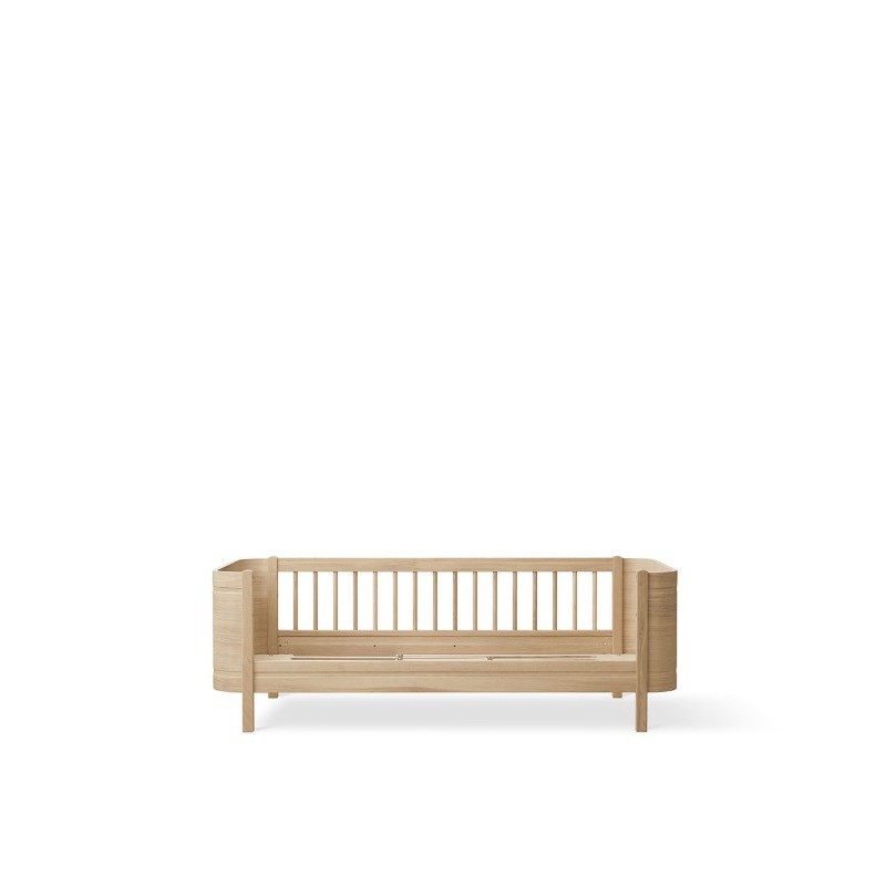 Oliver Furniture - Drewniane łóżko dziecięce WOOD Mini+ junior (68x162cm), oak