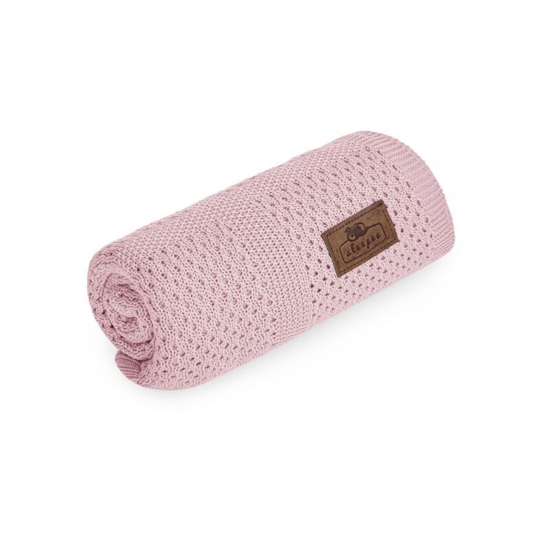 Sleepee - Bambusowy kocyk Ultra Soft, baby pink